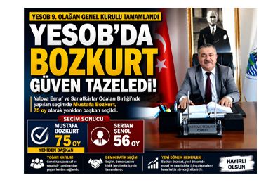  MUSTAFA BOZKURT YENİDEN BAŞKAN