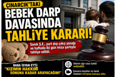 ÇINARCIK'TAKİ BEBEK DARP DAVASI!