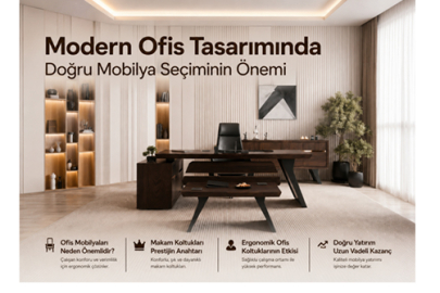 Modern Ofis Tasarımında Dogru Mobilya Seçiminin Önemi