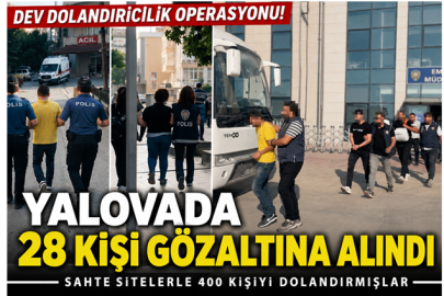 28 KİŞİ TUTUKLANDI