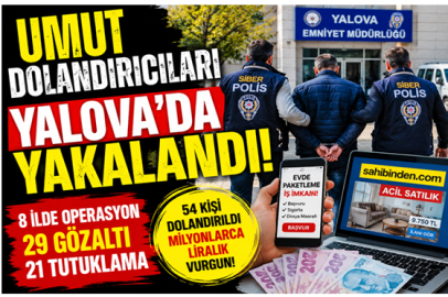 8 İlde Eş Zamanlı Baskın! 21 Şüpheli Tutuklandı