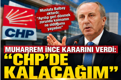 Partide kalıyorum