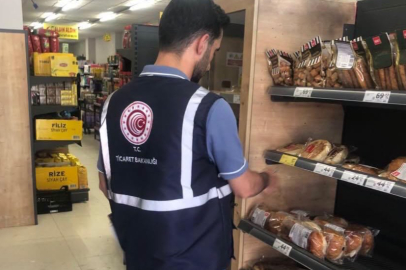 1 AYDA  13 BİN 61 ÜRÜN DENETLENDİ