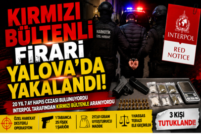 ARANAN FİRARİ YAKALANDI