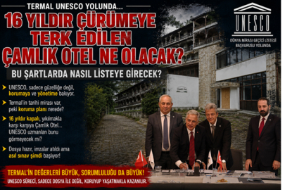  16 YILDIR ÇÜRÜMEYE TERK EDİLEN ÇAMLIK OTEL NE OLACAK?
