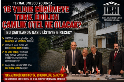 16 YILDIR ÇÜRÜMEYE TERK EDİLEN ÇAMLIK OTEL NE OLACAK?