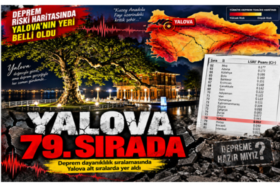 Yalova yan gelip yatmış..!