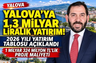 YIL SONUNA KADAR 1,3 MİLYAR LİRALIK YATIRIM!
