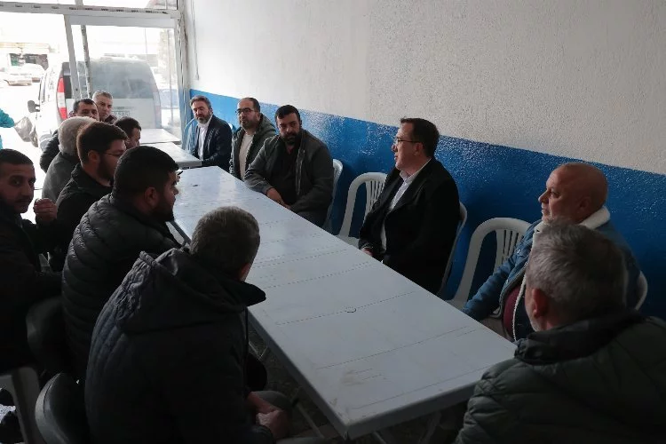 AK Parti Nevşehir'den esnafa ziyaret