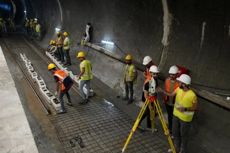 Ataköy-İkitelli metro hattında sona yaklaşıldı