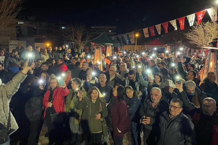 CHP Dalgıç, Mudanyalılarla lokma ve çay eşliğinde buluştu