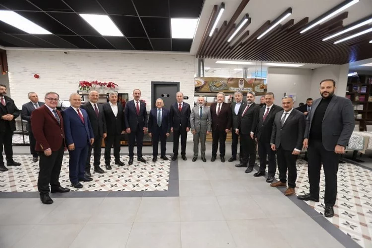 Kayseri protokolü ilçe belediye başkanlarıyla buluştu