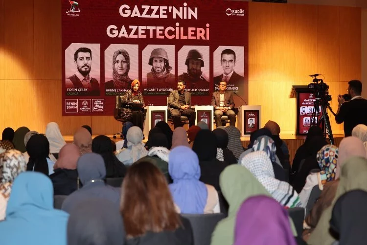Konya'da "Gazze'nin Gazetecileri" konferansı